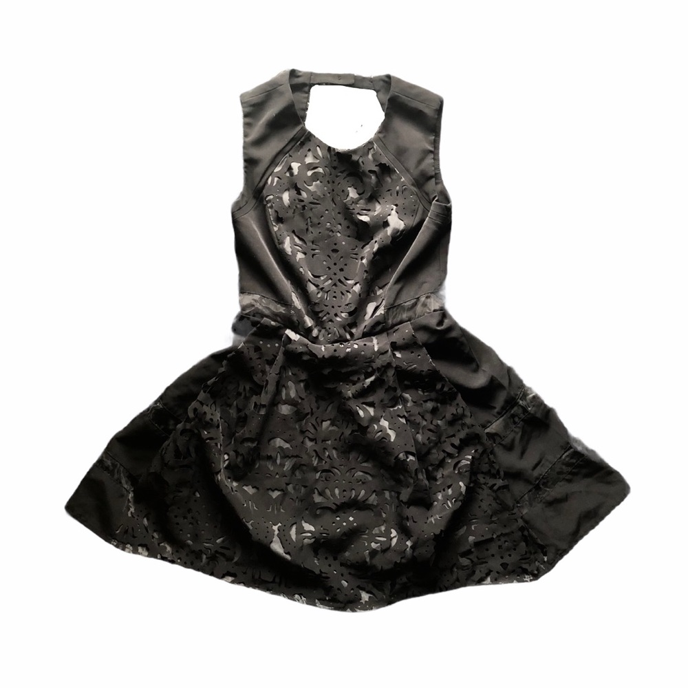 ASOS Petite Black Lace Dress